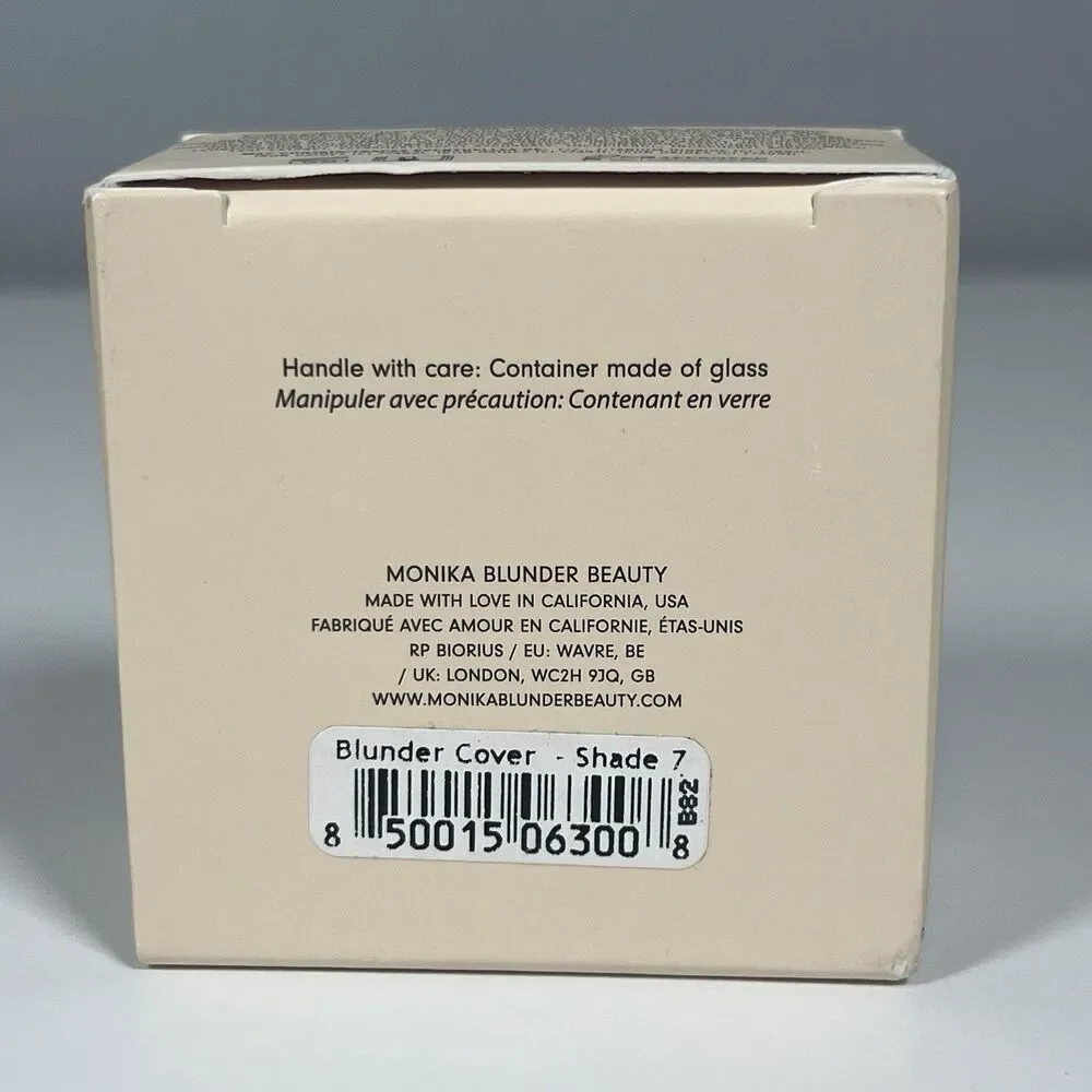 Monika Blunder Blunder Cover All-n-One Concealer Foundation NEW Shade 7
